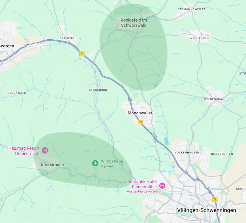 Social Walks Treffpunkte Map